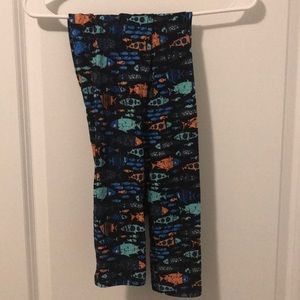 Unicorn fish leggings OS LuLaRoe
